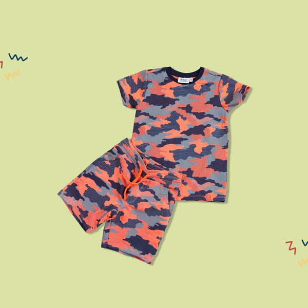 Neon Orange Co-Ord Set