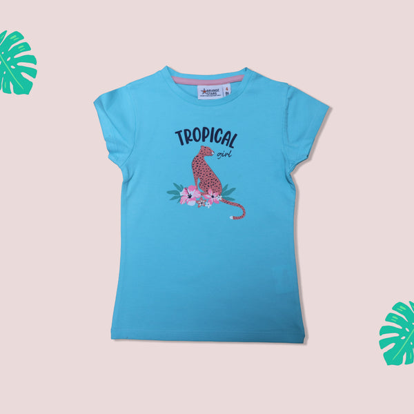 Girls floral printed T-Shirt