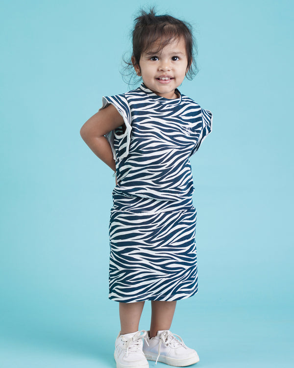 Animal Print Girls Dress